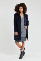 Manteau long - laine - 1