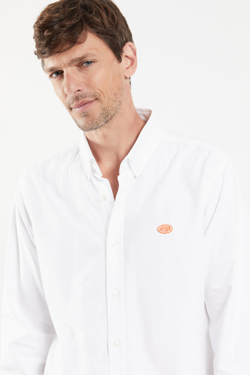 Chemise coupe droite - coton - 2