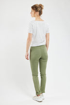 Pantalon slim - coton - 4