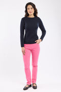 Pantalon slim - coton - 1