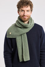 Echarpe côte perlée - lambswool - 1