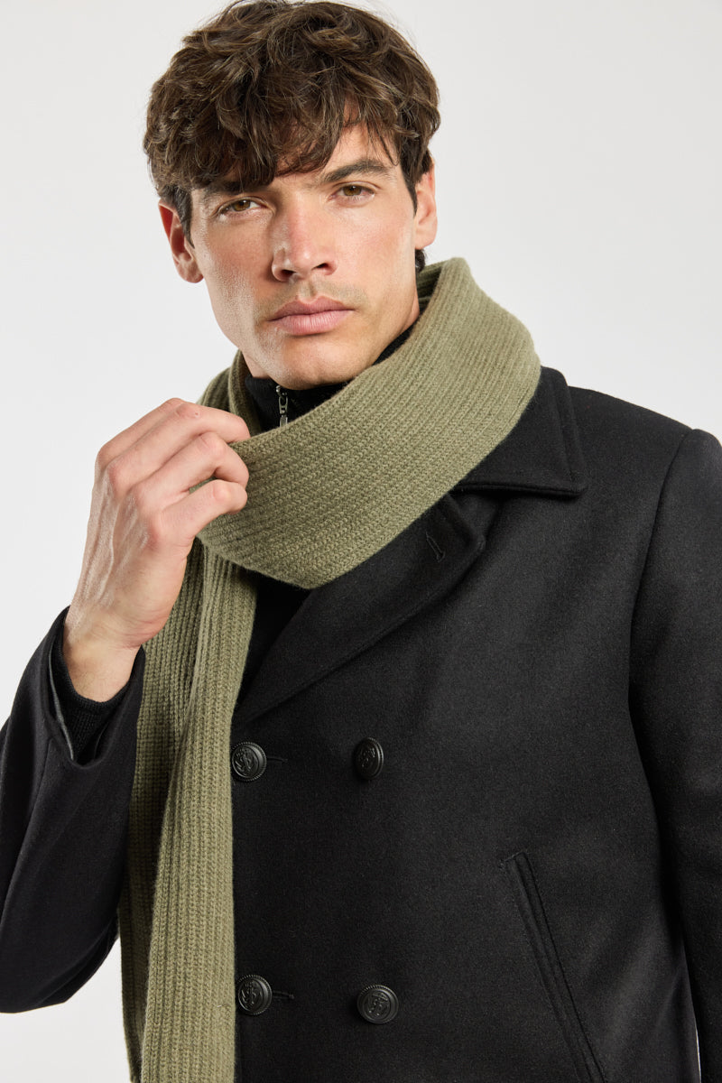 Echarpe côte perlée - lambswool - 4