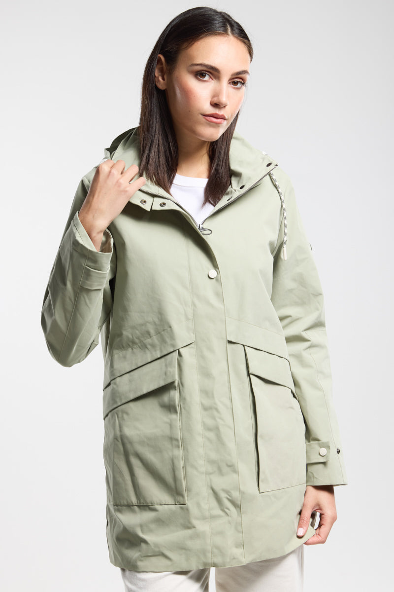 Parka longue imperméable BROOKLIN - 1