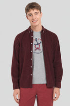 Chemise velours ELADE - 1