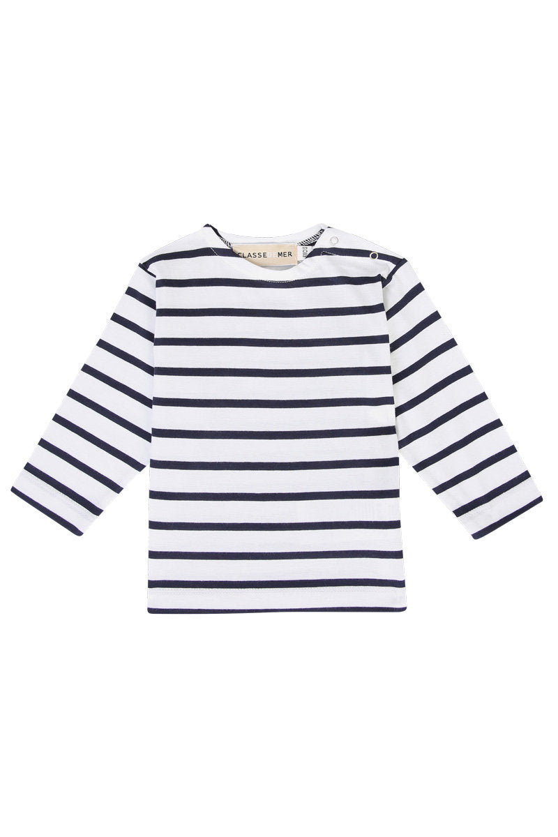 Marinière bébé - coton épais - 1