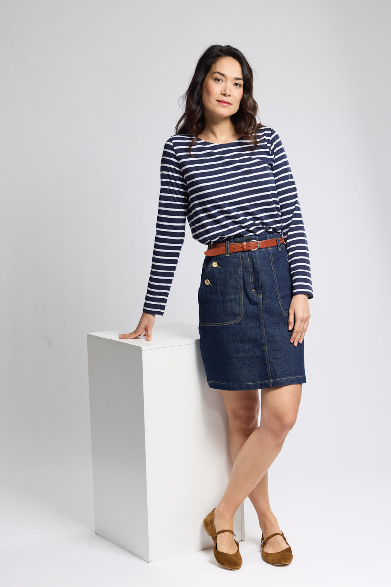 Marinière  - coton léger - 1
