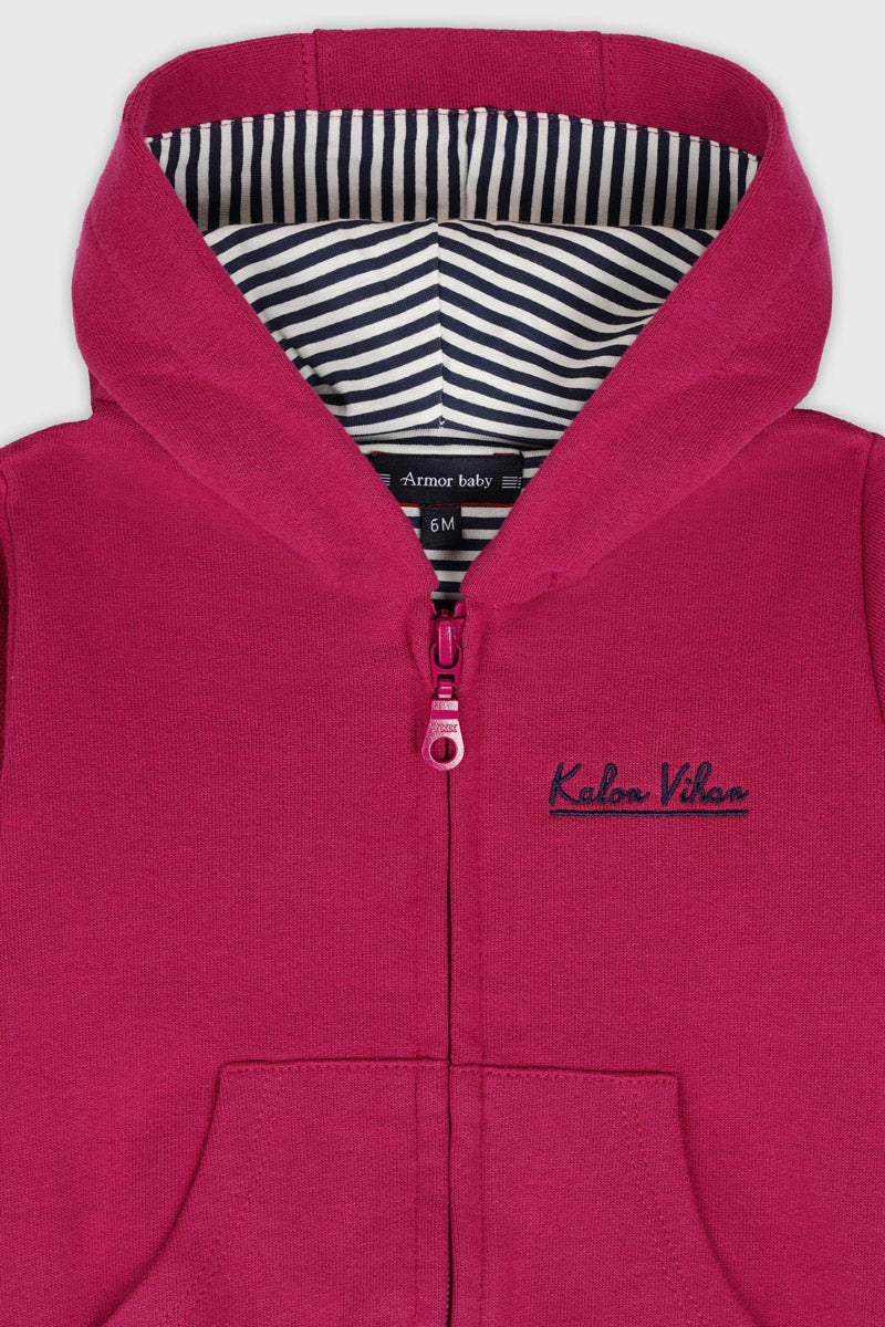 Sweat zippé Baby - coton - 6