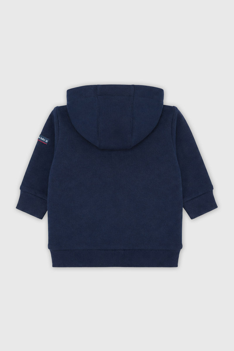 Sweat zippé Baby - coton - 2