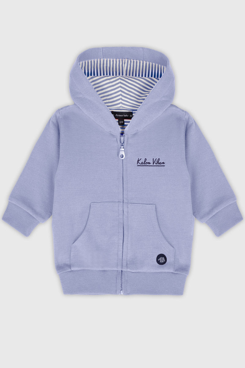 Sweat zippé Baby - coton - 11