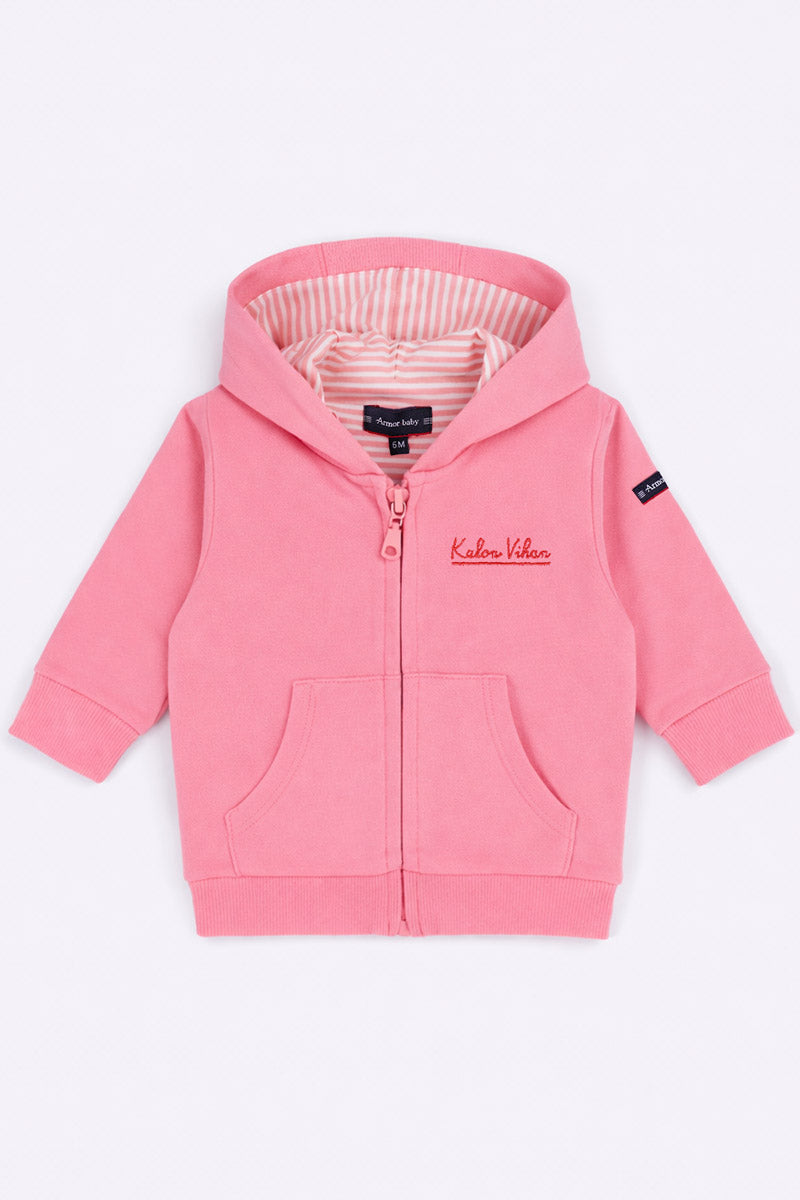 Sweat zippé Baby - coton - 7