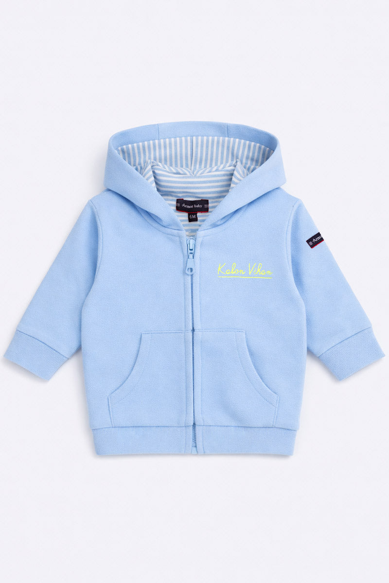 Sweat zippé Baby - coton - 13