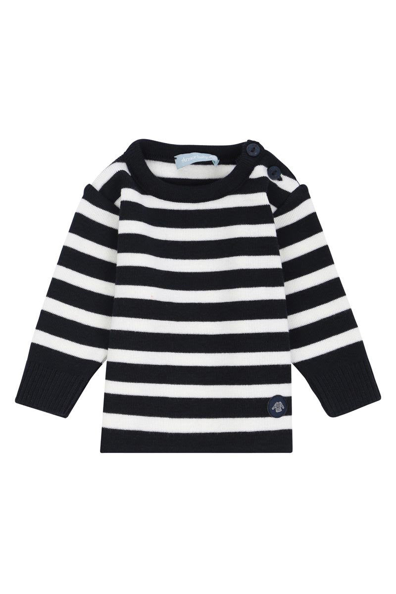 Pull marin rayé Briac Baby - laine - 3