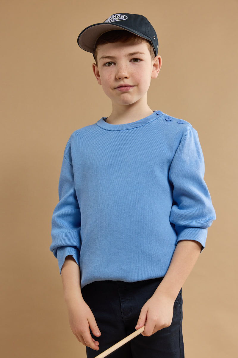 Pull marin uni Kids - coton - 1