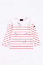 Marinière mouettes Kids - coton épais - 4