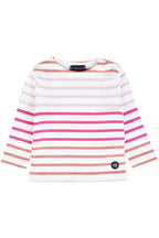 Marinière tricolore Baby - coton épais - 1