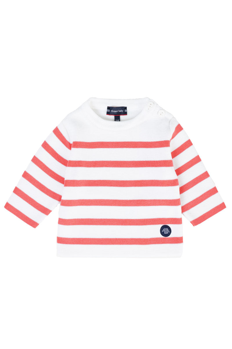 Pull marin rayé Baby - coton - 1