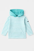 Marinière à capuche Kids - coton épais - 1