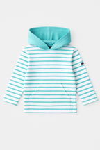 Marinière à capuche Kids - coton épais - 1