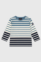 Marinière tricolore Baby - coton épais - 1