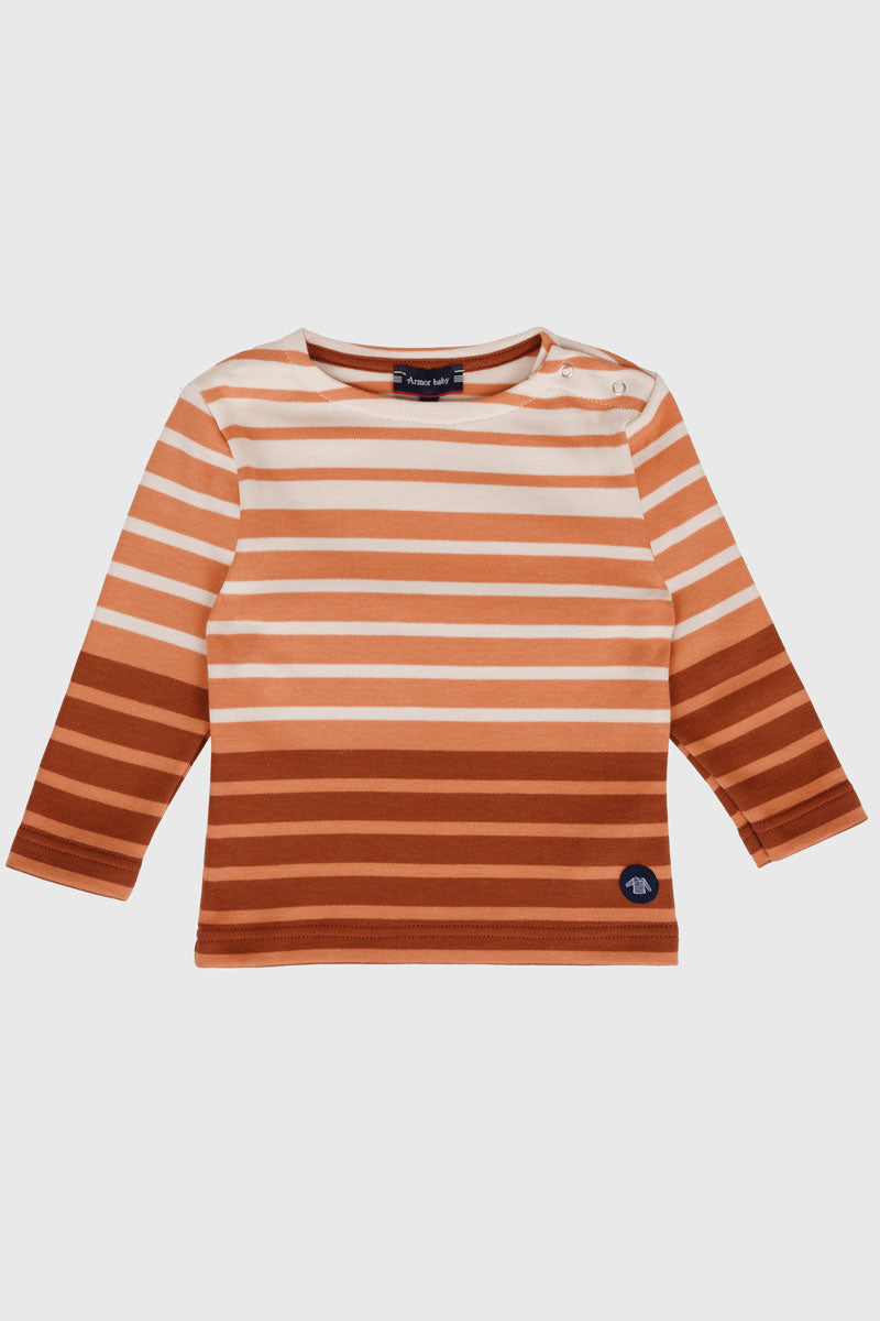 Marinière tricolore Baby - coton épais - 3