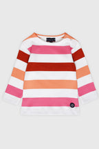 Marinière tricolore Baby - coton épais - 1