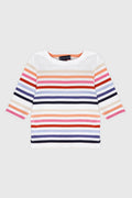 Marinière multicolore Baby- Coton - 1