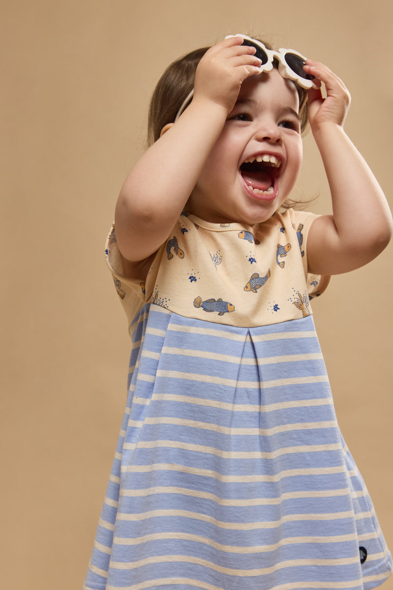 Robe manches courtes Baby - coton - 2