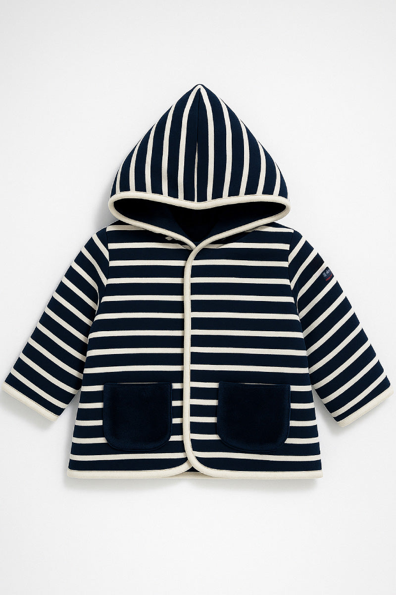 Veste à capuche réversible Baby - coton - 1