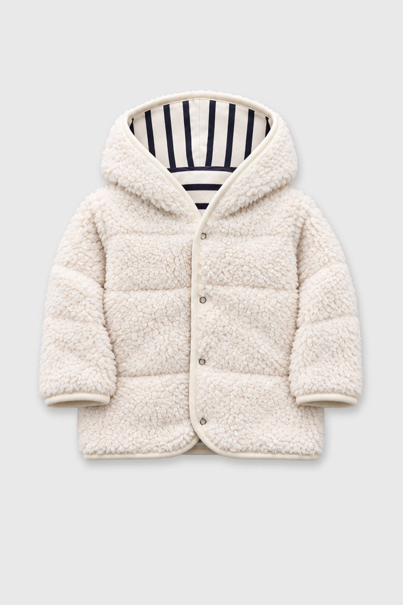 Veste à capuche réversible Baby - coton - 4