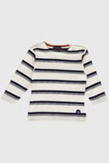Marinière jacquard Baby - coton léger - 1