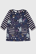 Robe cosmos Baby - coton épais - 1