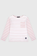 Marinière avec poche Kids - coton épais - 1