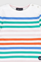 Marinière multicolore Baby - coton léger - 2