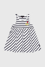 Robe rayée sans manche Baby - coton - 1
