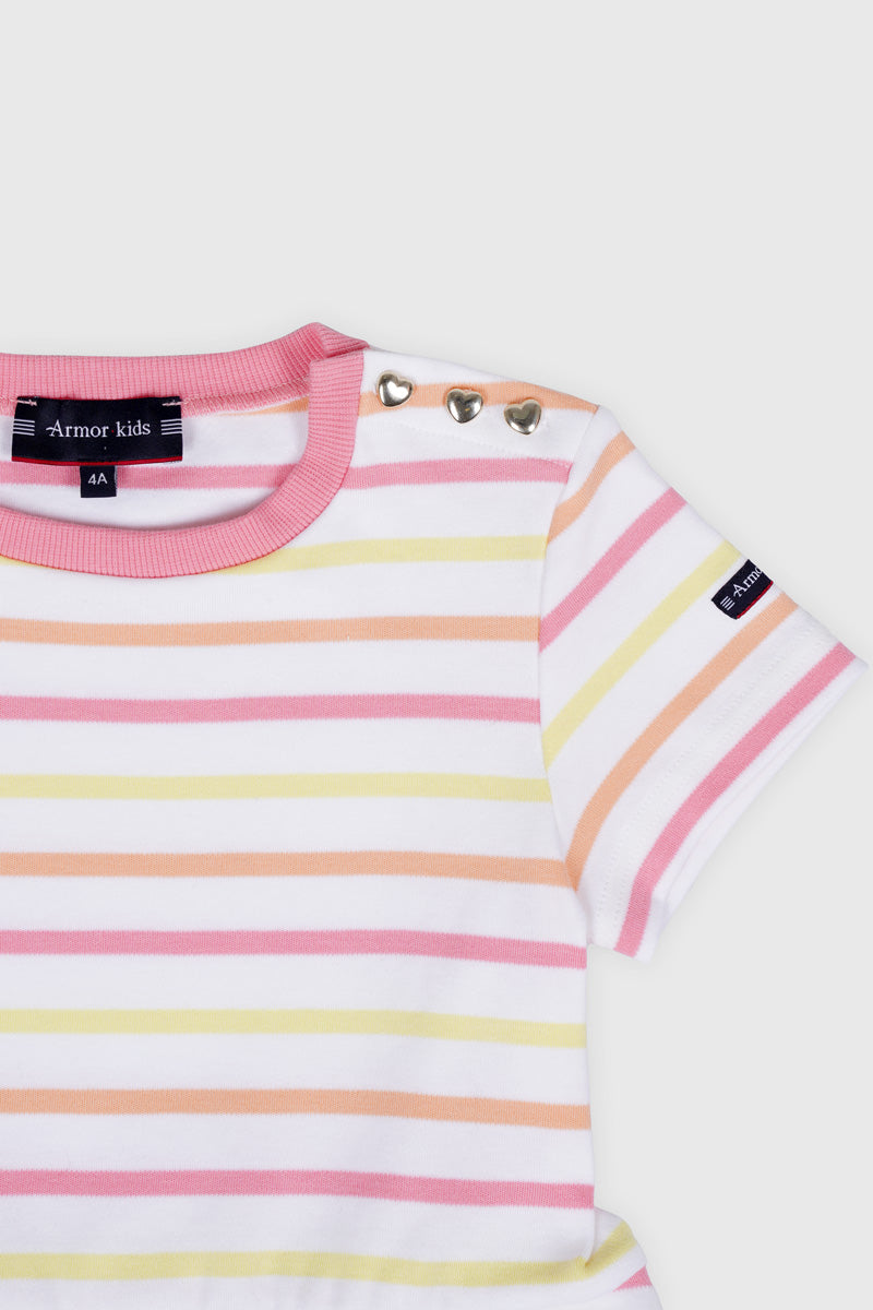 Robe rayée Kids - coton épais - 2
