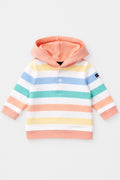 Sweat à capuche Baby - coton rustique - 1