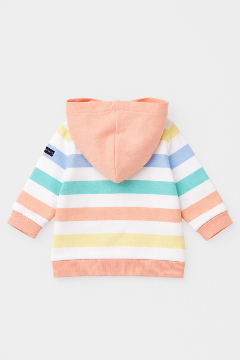 Sweat à capuche Baby - coton rustique - 2