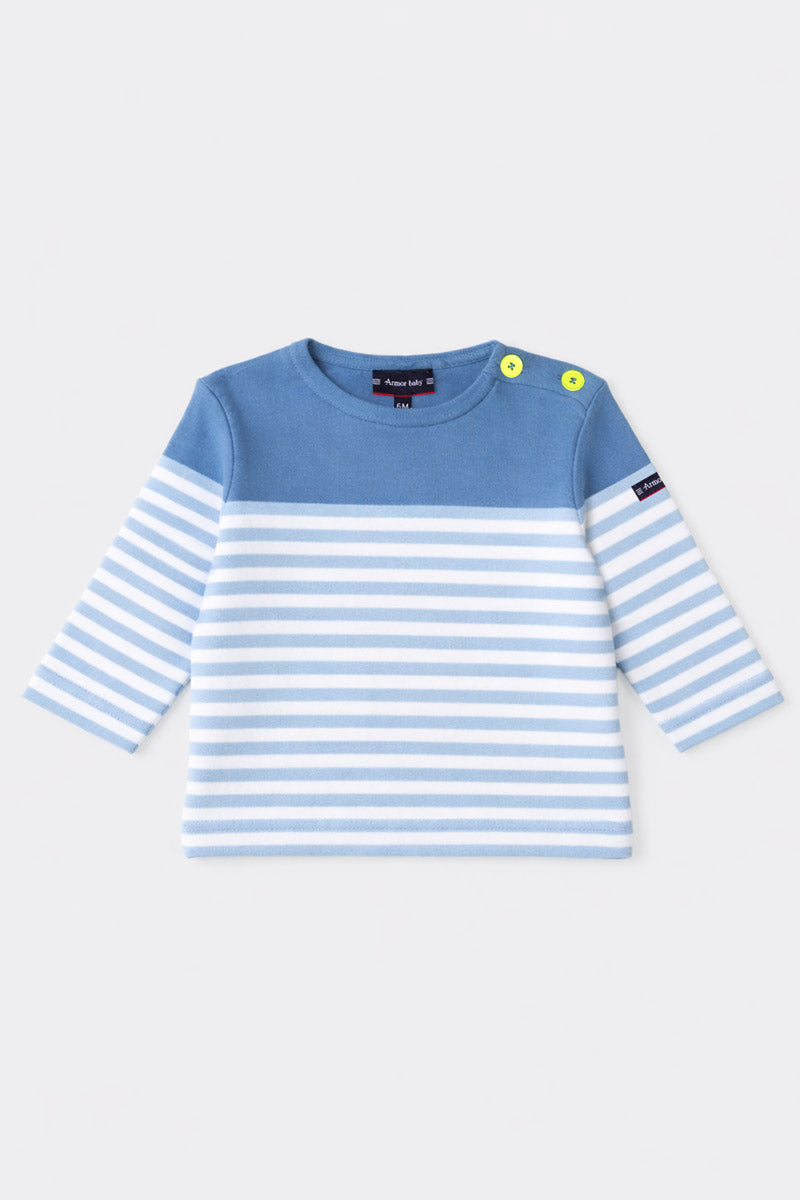 Marinière Baby - coton épais - 1
