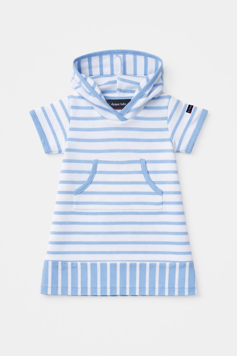 Robe rayée Baby - coton épais - 1