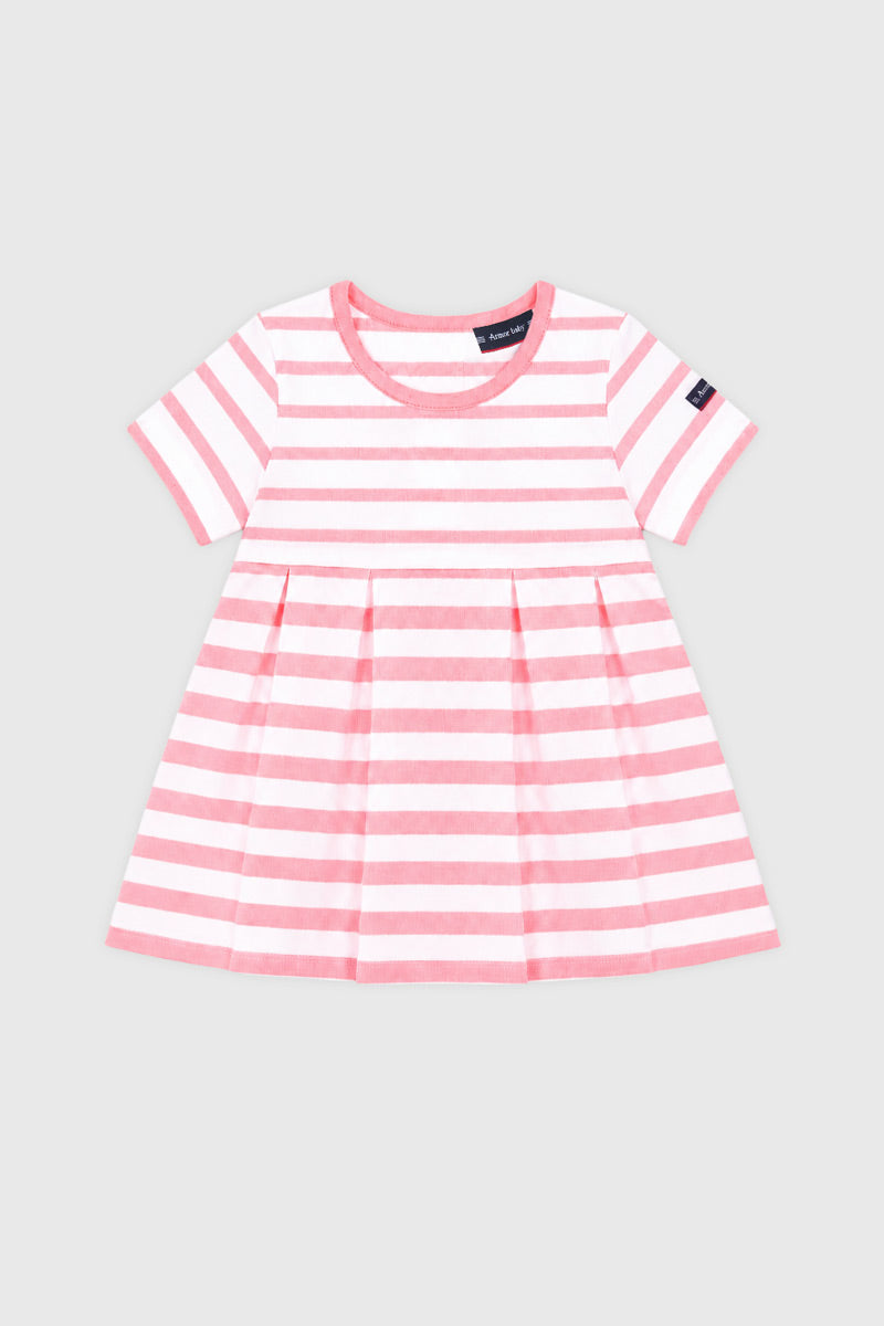 Robe rayée Baby - coton léger - 1