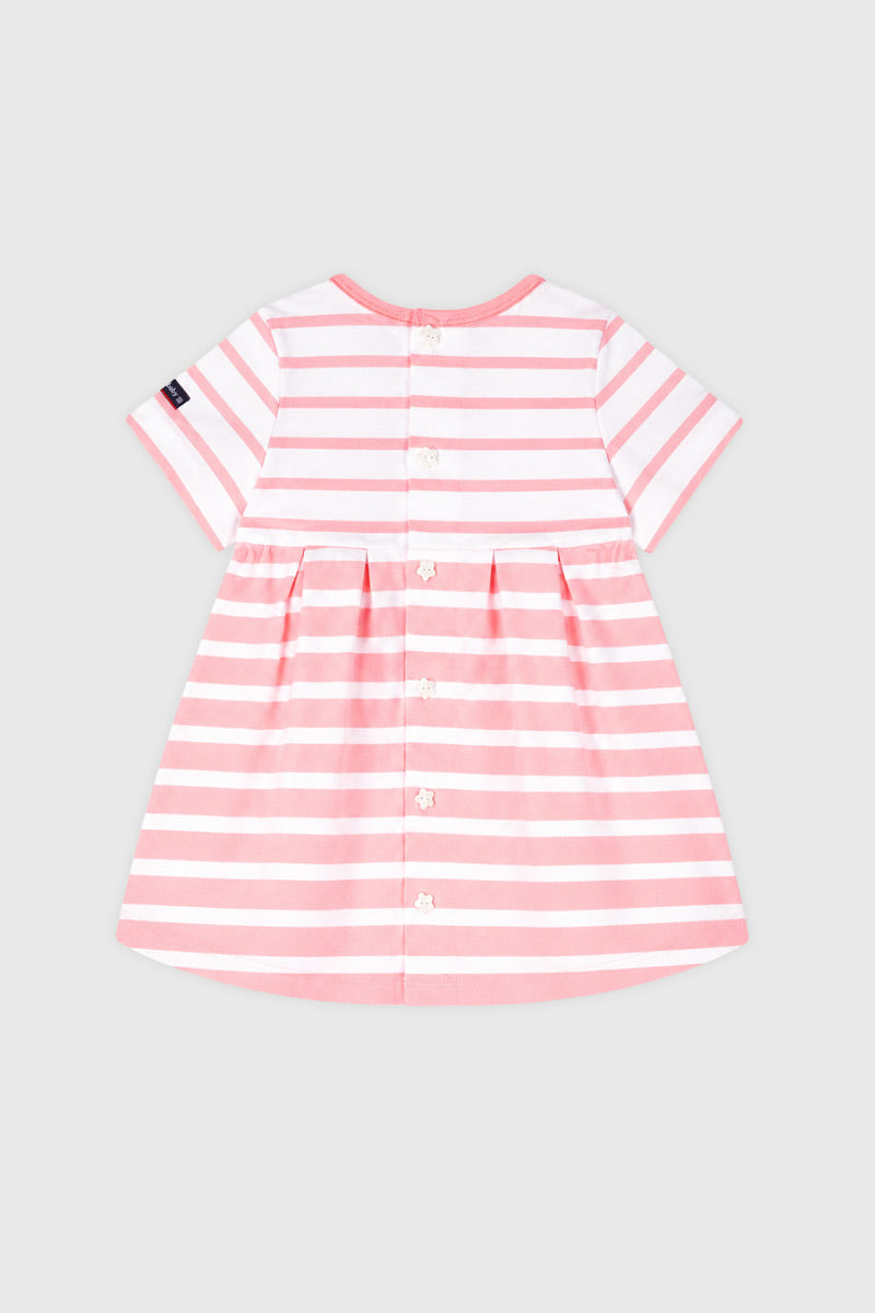 Robe rayée Baby - coton léger - 2