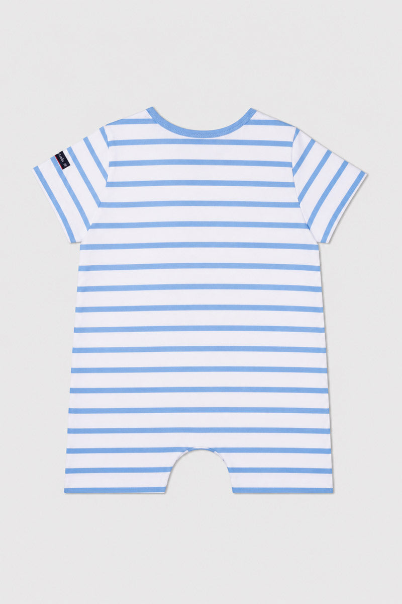 Combinaison rayée Baby - coton léger - 2