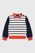Pull marin Kids - coton et laine - 1