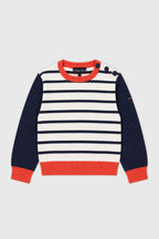 Pull marin Kids - coton et laine - 1