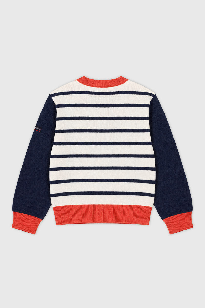 Pull marin Kids - coton et laine - 2