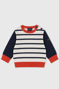 Pull marin Baby - coton et laine - 1