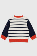 Pull marin Baby - coton et laine - 2