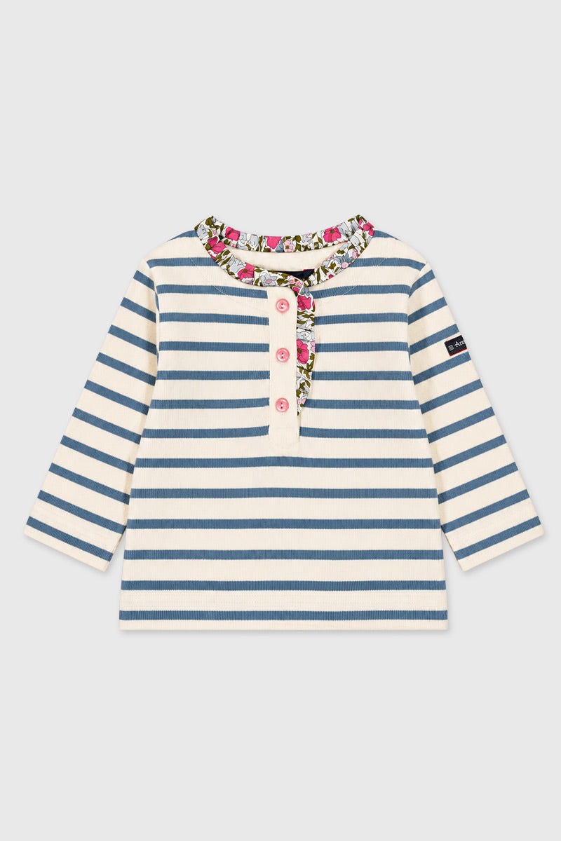 Marinière Liberty Baby - coton épais - 1