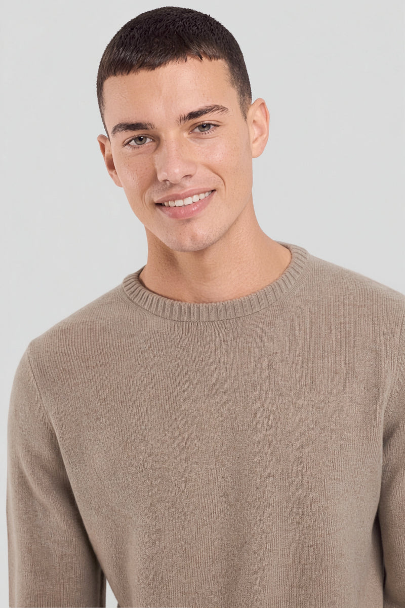 Pull col rond Bérac - laine - 2