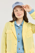 Veste saharienne en lin Sienna - 2
